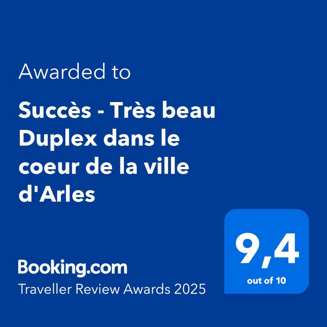 Succes - Tres Beau Duplex- Coeur D'Arles- Climatisation Leilighet Eksteriør bilde